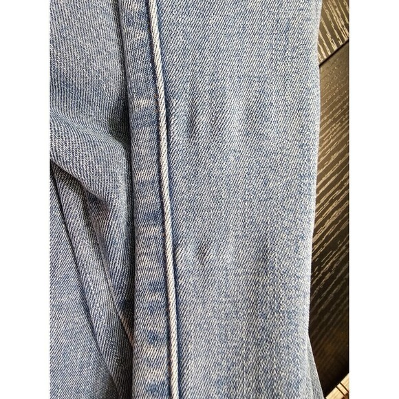 Levi's Perfectly Slimming 512 Straight Leg Jeans Light Blue Size 12 W31 L32 - Picture 11 of 15